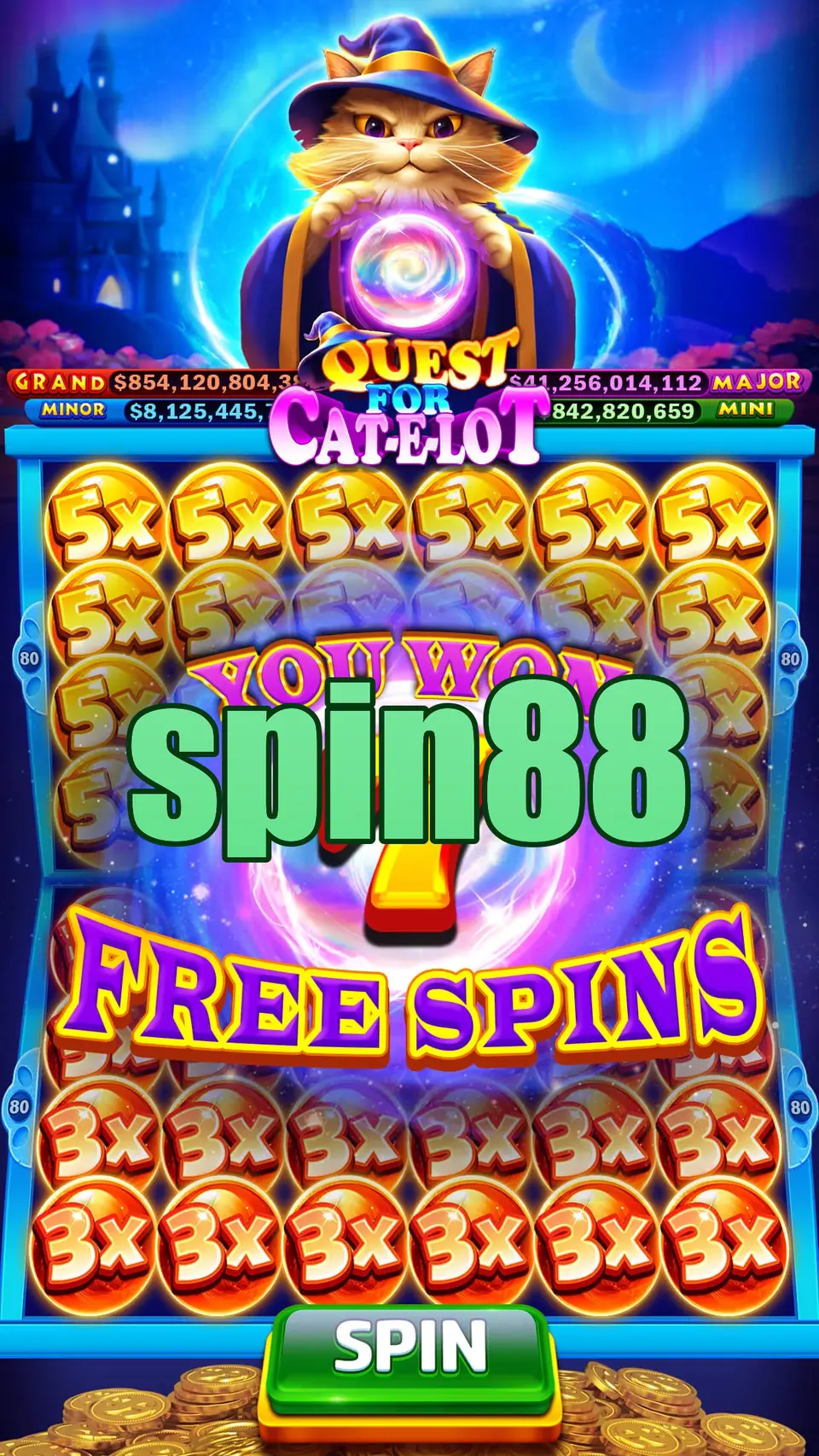 Tangkapan Layar spin88